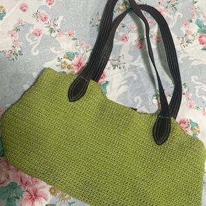 Hand Woven Crochet Bag