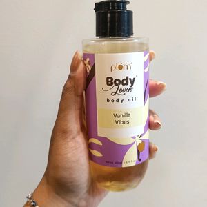 Plum Vanilla Vibes Body Oil 🍦