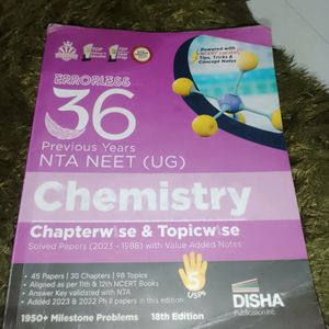 Chemistry NEET 36 YEARS