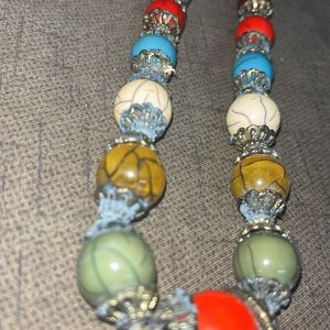 Antique Neck Piece Colourful