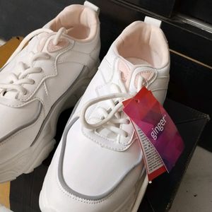 Ginger White Sneakers