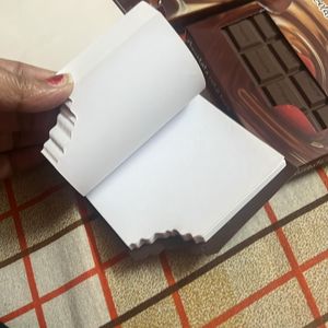 Choclate Fregnance Notebook Diary  (set Of 2)