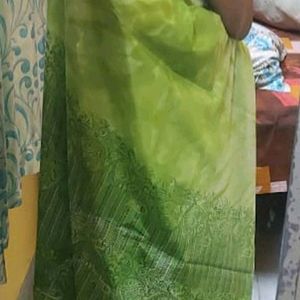 satin saree