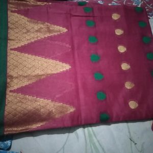 Both Sarees Are New With Blouse Piece Attached