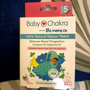 Baby Chakra's Natural Vapour Patch 5 Piece