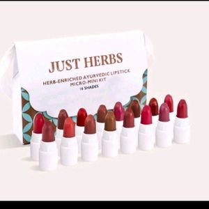 Just Herbs Ayurvedic Mini Lipsticks Kit 💞