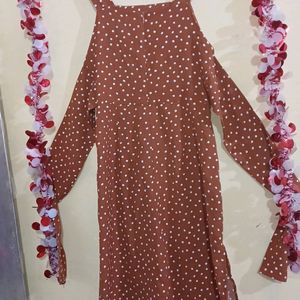 Branded Flawless Brown One Piece For Girls