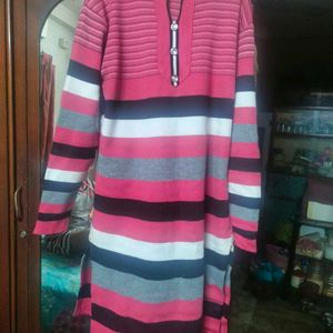 Multicolour Woolen Kurti.