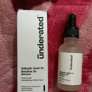 Underrated Salicylic Acid Serum