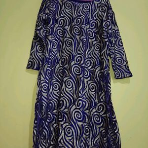 Velvet Beautiful Kurti