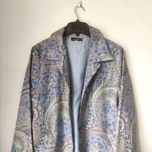 Printed Blazer