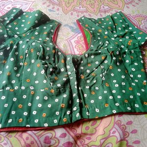 Green Diginer Blouse