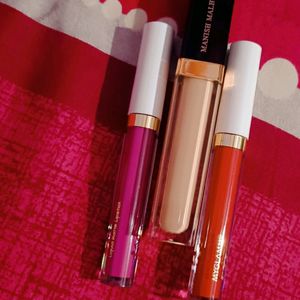 Manish Malhotra Conceler And Lit Liquid Lipstick