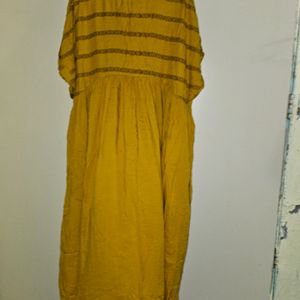 Yellow Kurti For Women