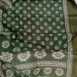 New Green Colour Saree Collection