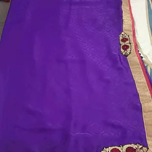 Beautiful Heavy Quality Saree 🤩 With Blouse