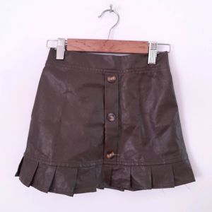 Brown Basic Skirt (Girl's)