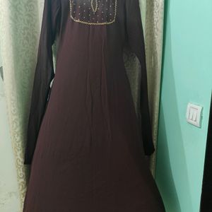 Long Chuddi Sleeves Kurti