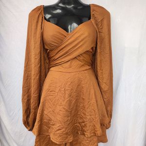 Coffee Brown Dress