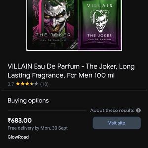 VILLAIN THE JOKER PERFUME