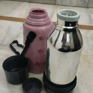 Pink Thermos (Never Used)