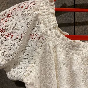 H&M crochet Top XS