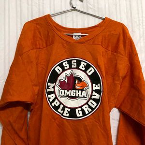 Flcxnit Orange Long Sleeve Jersey