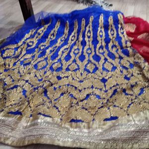 Beautiful Lehenga Saree With Blouse