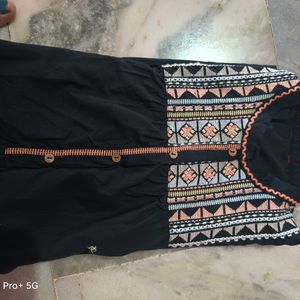 Black Kurta