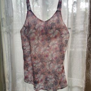 Sleeveless Padded Top