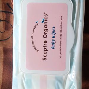 SPECTRE ORGANICS Soft Skincare Baby Wipes.