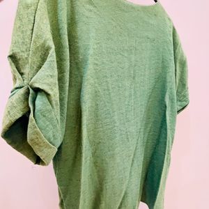 XL Green Casual Top