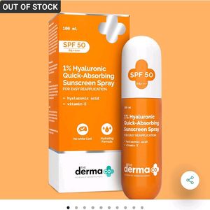 1% Hyaluronic Quick - Absorbing Sunscreen Spray