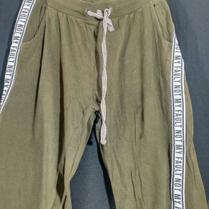 Max Olive Green Casual Pant(Men's)