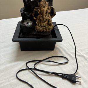 Ganesha Water Fountain with Lights