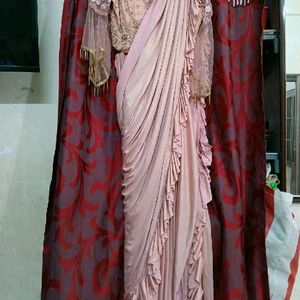 Ruffled Only Saree