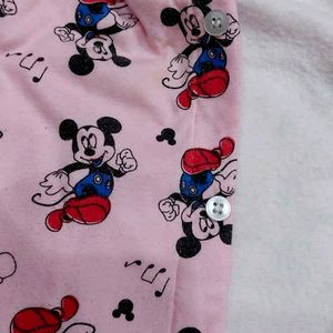 Mickey Mouse Printed 2 Piece Sweatshirt Set