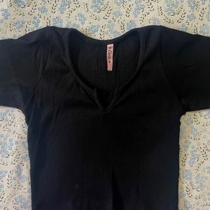 Black Basic Top