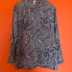 Paisely Print Loose Fit XL Top