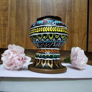 Hand Painted Pot