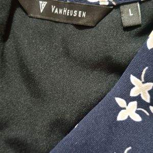 Van Heusen Navy Blue Dress