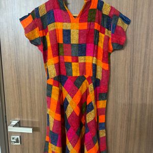 Multi Color Stylish Rayon Kurthi