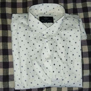 White Dotted Shirt