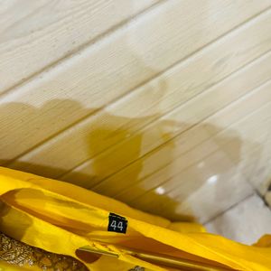 Yellow Kurti With Dupatta