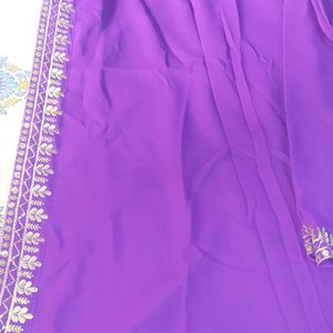 Kurta set with embroidery dupatta