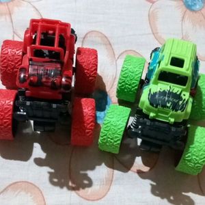 Pack Of 2 Mini Monster Toy Car With Free Gift 🎁🎁