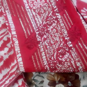 New Red Cotton Material