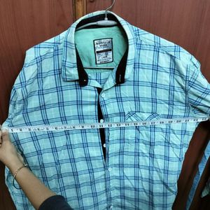 Sky-blue Shirt For Men