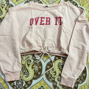 Cover Story Pink Full Sleeves Top