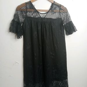 Black Casual Top (Girl' s)